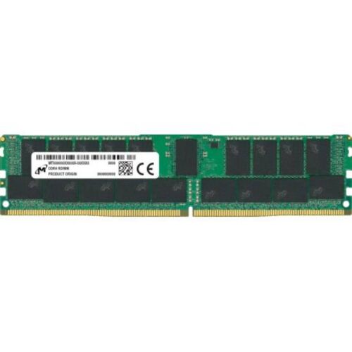 Barrette RAM 64Go Micron DDR4-3200 RDIMM PC4-25600 CAS-22
