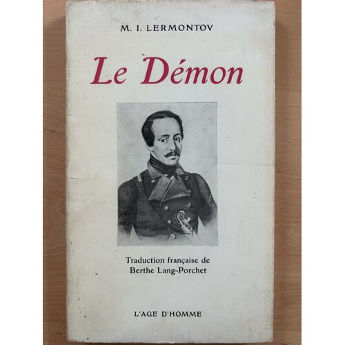 Le Démon M. I. Llermontov