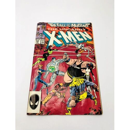 Uncanny X-Men #225 Fall Of The Mutants Marvel Comics Vo Anglais