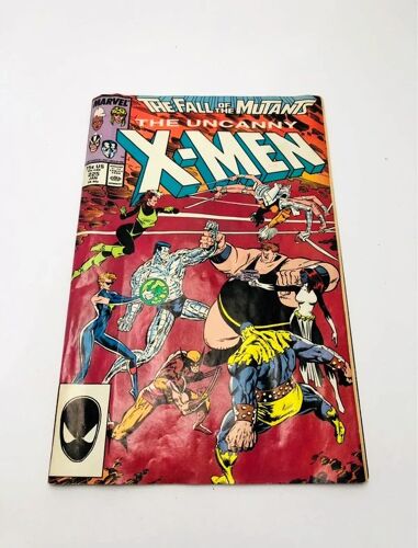 Uncanny X-Men #225 Fall Of The Mutants Marvel Comics Vo Anglais