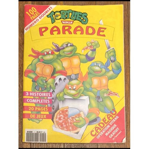 Rare - N°1 - Tortues Ninja Parade - Années 90 - Ancien Magazine Vintage