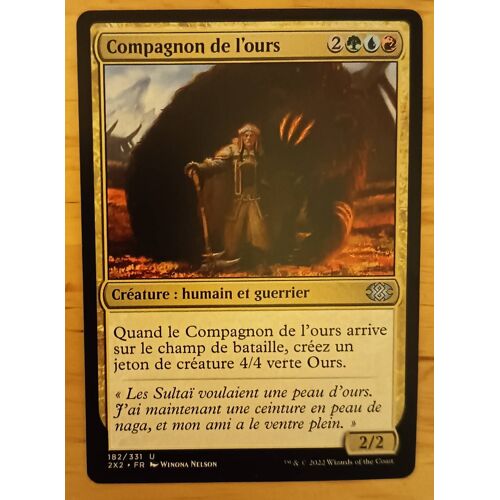 Bear'S Companion // Compagnon De L'Ours (Double Masters 2022)