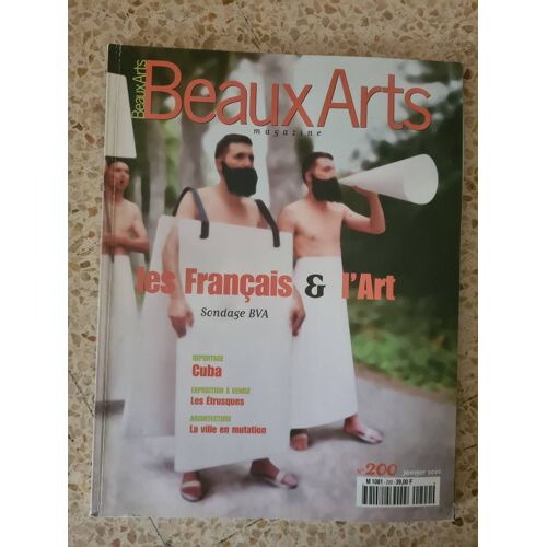 Beaux Arts Magazine. N 200. Janvier 2001.