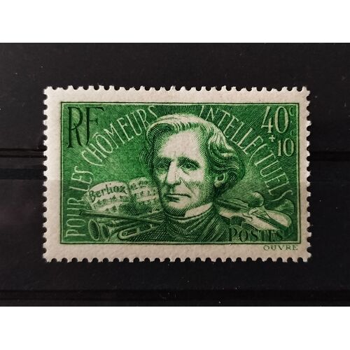 Timbre De France - 40c + 10c L.H Berlioz N°331 Neuf**