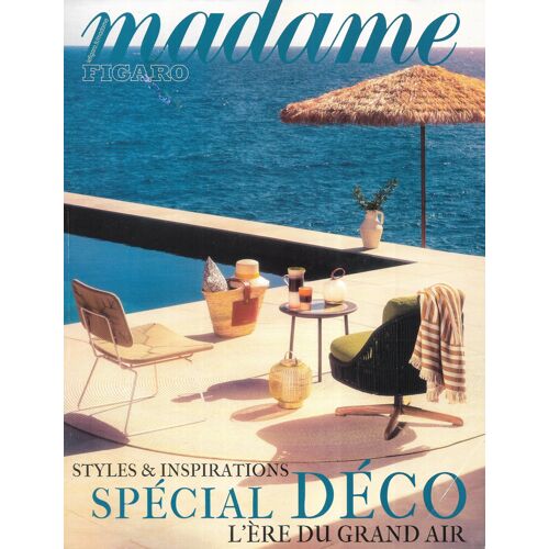 Madame Figaro N°24770 12/04/2024 Spécial Déco: L'Ère Du Grand Air/ Sarah Poniatowski/ Le Cristal/ Vivre Dehors/ Le Paris De Laura Gonzalez