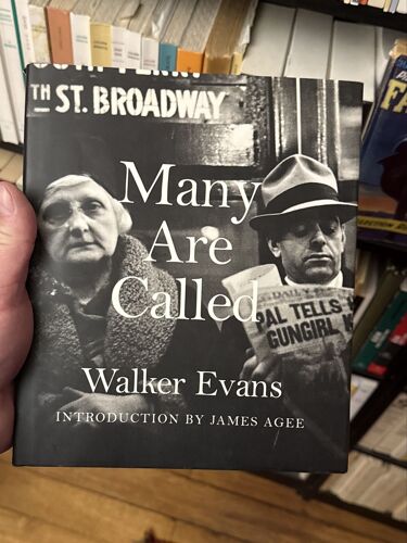 Many Ar Called Walker Evans Introduction James Agee