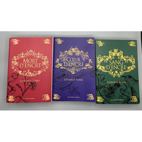 Trilogie C?ur D’Encre : Mort D’Encre • C?ur D’Encre • Sang D’Encre Cornelia Funke