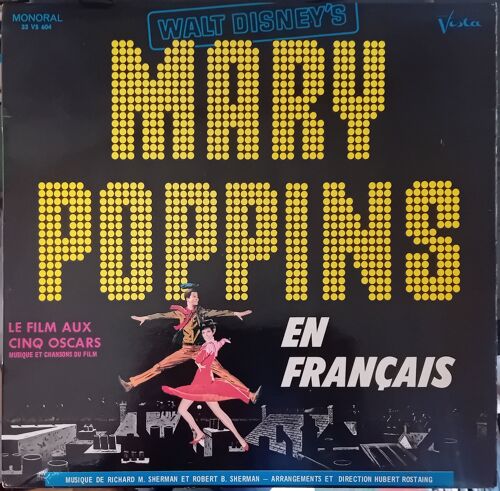 Richard M. Sherman - Robert M. Sherman: Mary Poppins En Français 33t 30 Cm Lp Vinyl France-
