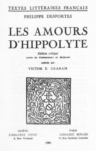 Les Amours D'hippolyte