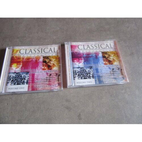 2 Cd Vol 1 Et 2 Classical Works Spectacular Royal Philarmonic Orch Perform Wagner Debussy Tchaivkovsky Handel More Beethoven Offenbach Rossini Mahler More