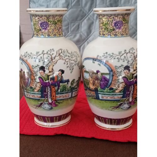 Lot de 2 vases chinois