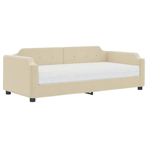 VidaXL 3197615 canapé lit sofa Crème