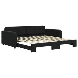 VidaXL 3196940 canapé lit sofa Noir