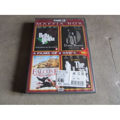 Maffia Box 2 Cd 4 Films Bella Mafia ; Donnie Brasco Falcone The Last Don Ref 8714025505649