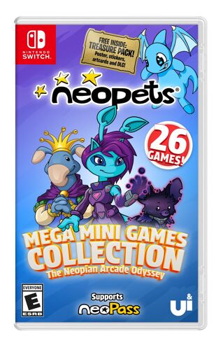 Neopets - Mega Mini Games Collection - The Neopian Arcade Odyssey (:) - Switch