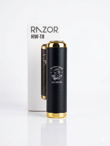 Rasoir Électrique Professionnel Razor Hw-T8 - Design "Barber Shop