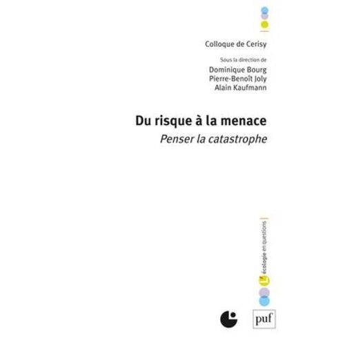 Du Risque À La Menace - Penser La Catastrophe