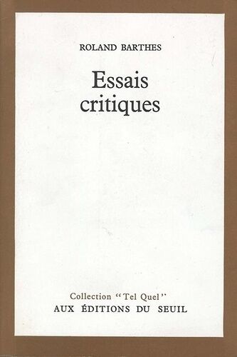 Essais Critiques
