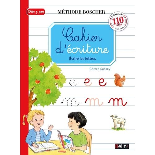 Cahier D'écriture - Ecrire Les Lettres