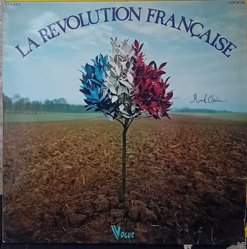 Various: La Révolution Française Rock Opera 33t 30 Cm 2xlp Vinyl France- Pochette Brillante 1973