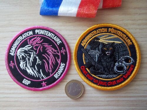 Lot Écussons Administration Pénitentiaire Collection Insignes