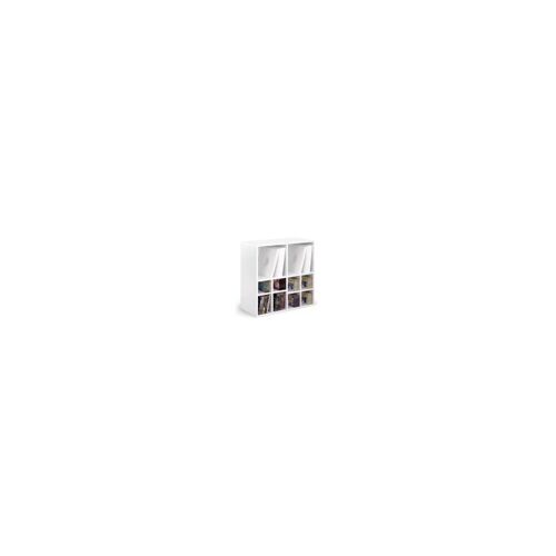 Zomo VS-Box 400 grand meuble de rangement pour vinyles & CD (noyer)