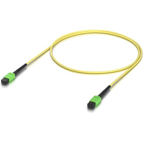Ubiquiti Indoor OS2 single-mode fiber B APC connectors designed for 100G applications. 1M, 10 pack (UACC-OFC-SA-MPMP-1M-10)