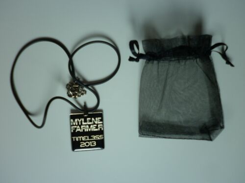 Mylene Farmer Concert Collier Mylène Farmer Timeless 2013