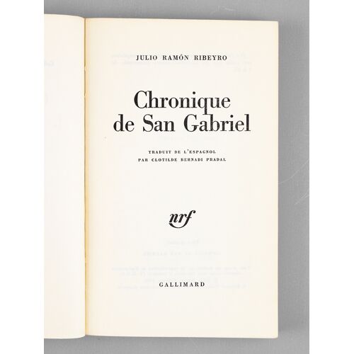 Chronique De San Gabriel