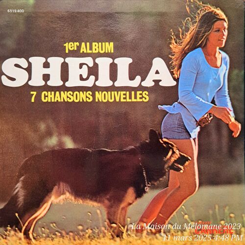 593 Super Album Vinyle Original Collection Sheila Premier Album B25