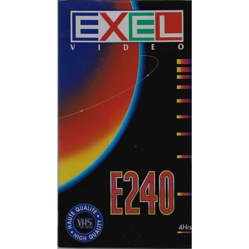 Cassette VHS EXEL E240