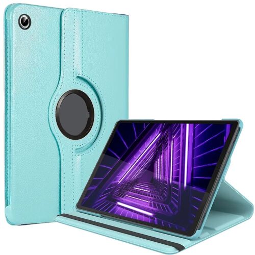 Coque pour Lenovo Tab M10 FHD Plus 10,3 Pouces, Protection Etui Rotatif Multi-Angle Bleu - E.F.Connection