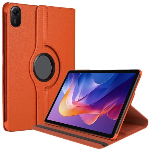 Coque pour Xiaomi Redmi Pad 2 11 Pouces 2025, Protection Etui Rotatif Multi-Angle Orange - E.F.Connection