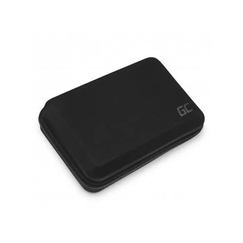 Pochette de rangement universelle - GREENCELL - GC PowerCase - Noir - Compagnon de voyage - Pour câbles de chargement