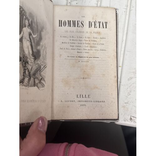 Les Hommes D’ États, Les Plus Célèbres De La France,1851