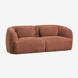 Canapé modulaire 2 pièces en chenille Coquette