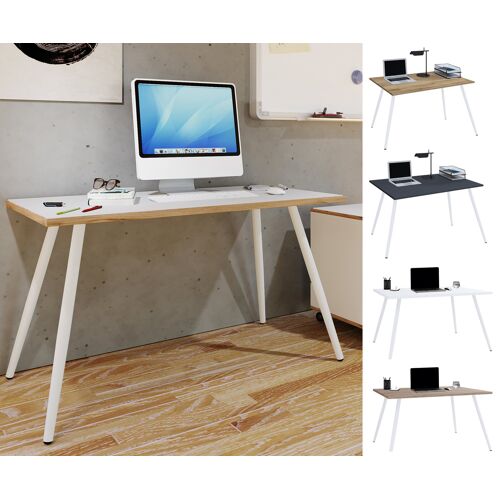 VCM petit bureau ordinateur, bureau simple, bureau petit espace, burau, bureau teletravail, table pc, table ordinateur, table de travail, plan de travail bureau, bureau table