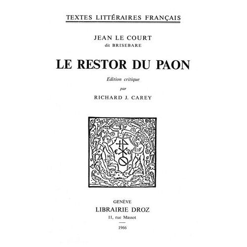 Le Restor Du Paon