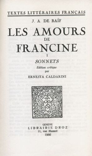 Les Amours De Francine