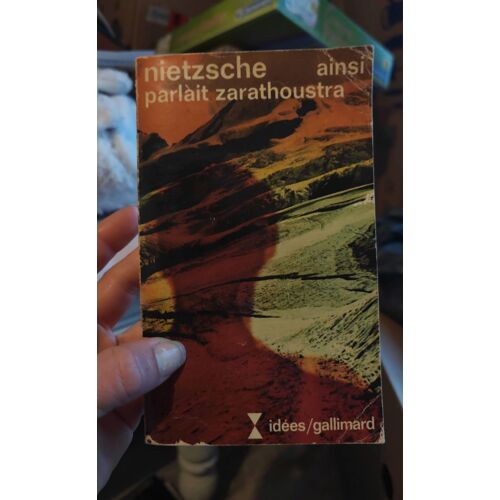 Livre De Poche Nietzche - Ainsi Parlait Zarathoustra
