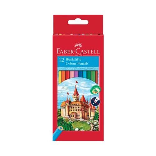 Faber-Castell 120112 Crayon De Couleur Multicolore 12 Pièces