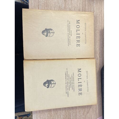 ?uvres Complètes De Molière 2 Tomes Édition Belles Lettres 
