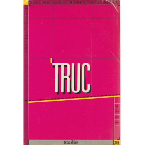 Truc 1984 - Annuaire Guide Cinéma D Animation E France, 1984