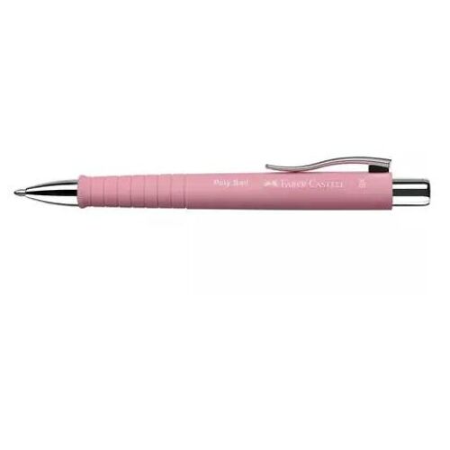 Faber-Castell 241127 Stylo À Bille Bleu Stylo À Bille Rétractable Avec Clip Extra-Large