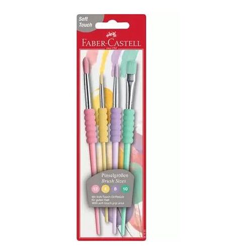 Faber-Castell 481620 Pinceau D'artiste 4 Pièces