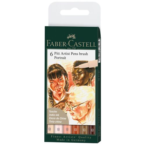Faber-Castell 167167 Marqueur À Peinture 6 Pièces