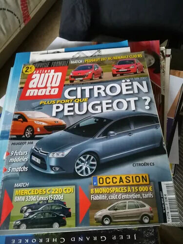 Action Auto 144 De 2007 Mercedes C220,Bmw 320d,Lexus Is 220,Peugeot 207 Rc,Clio Rs,Lamborghini Gallardo,Citroen C3,Peugeot 207 Hdi,Peugeot 307 Hdi,Citroen C4,Peugeot 307 Sw,C4 Picasso,Peugeot 407,Citr