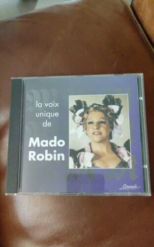 Album Cd - La Voix Unique De Mado Robin