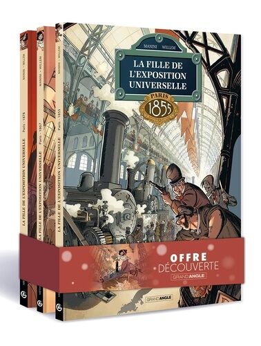 La Fille De L'exposition Universelle - 1 - La Fille De L'exposition Universelle - Pack Promo Vol - 01 À 03