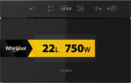 Whirlpool - Micro-ondes encastrable - noir - MBNA990B